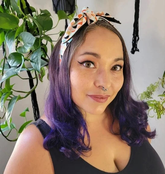 Hair Wraps- Triangle Mod Print