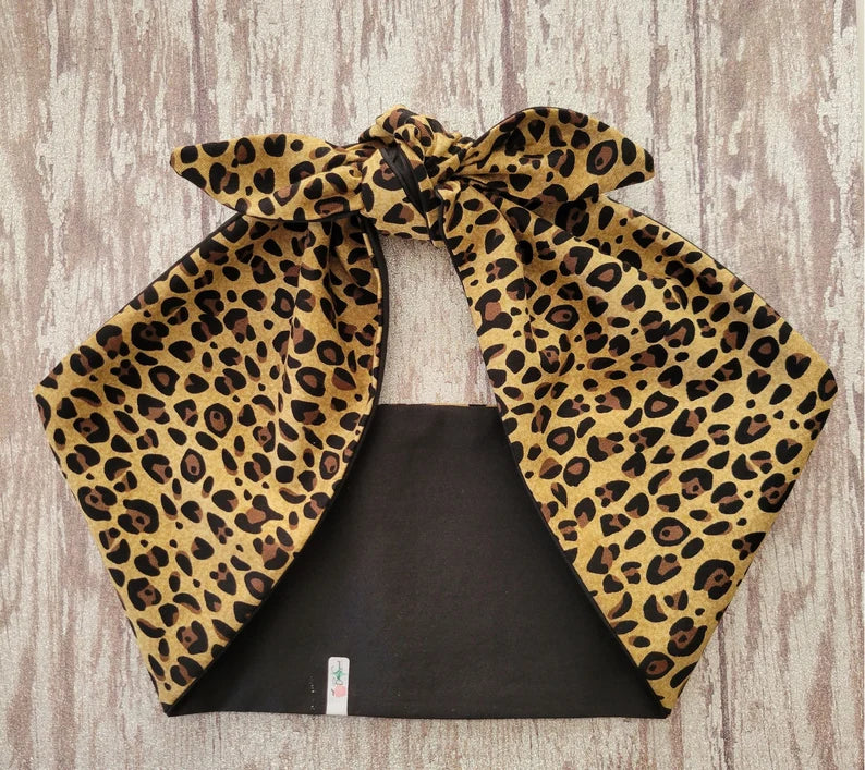 Hair Wraps-Leopard Print