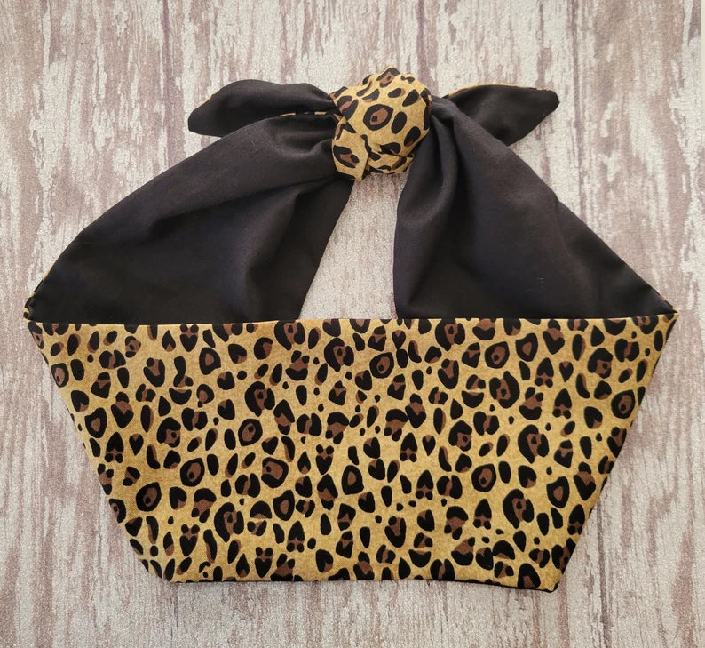 Hair Wraps-Leopard Print