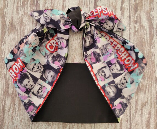 Hair Wrap- Creep Show Print